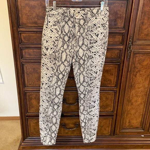 Good American snake print woman’s jeans - Picture 1 of 11